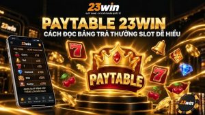 Paytable 23WIN – Cách Đọc Bảng Trả Thưởng Slot Dễ Hiểu